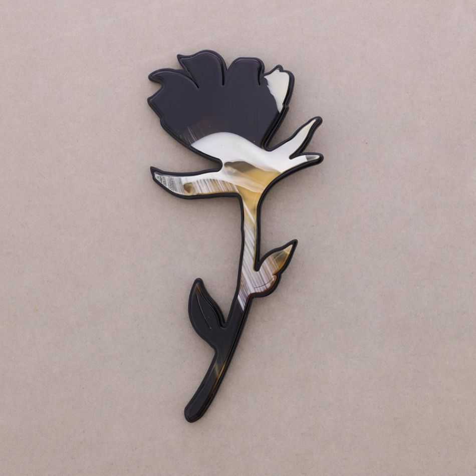 BROCHE FLOR XL RESINA