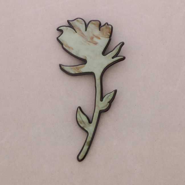 BROCHE FLOR XL RESINA