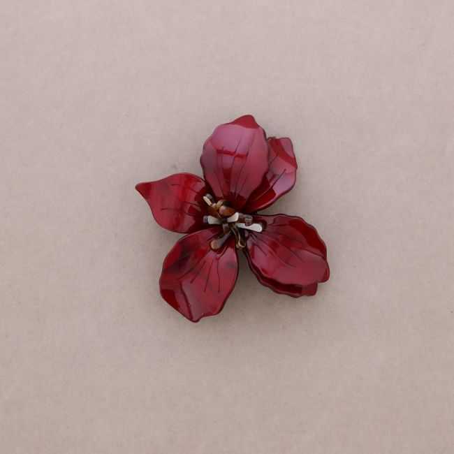 BROCHE FLOR RESINA