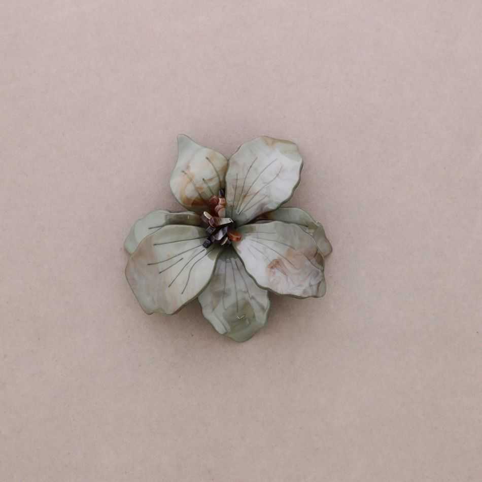 BROCHE FLOR RESINA