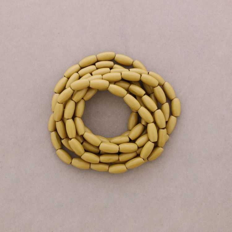 MULTI-WRAP ELASTIC BRACELET WITH WOODEN BEADS