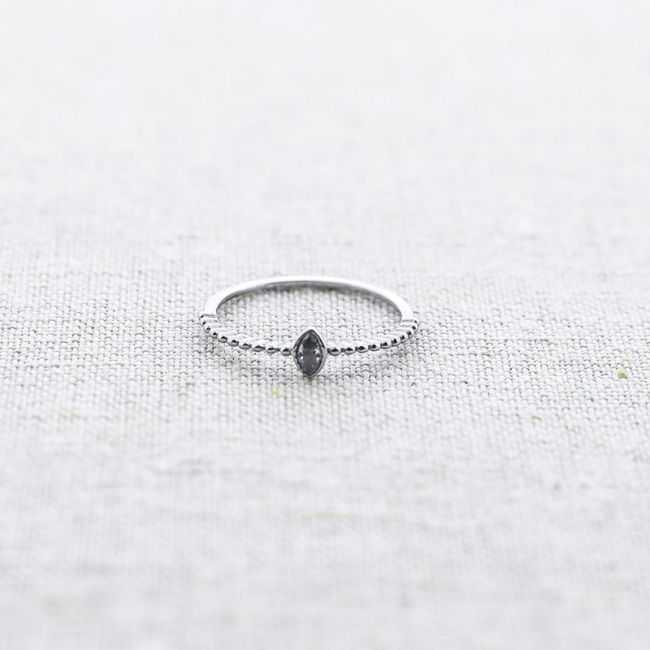 ANILLO ACERO CIRCONITA