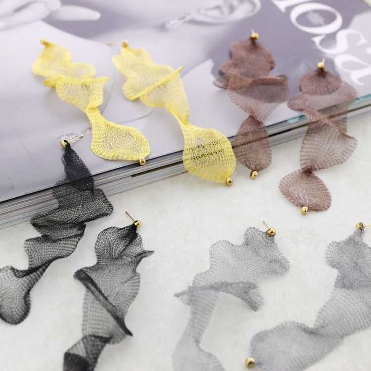 PENDIENTES COLGANTE MALLA 2
