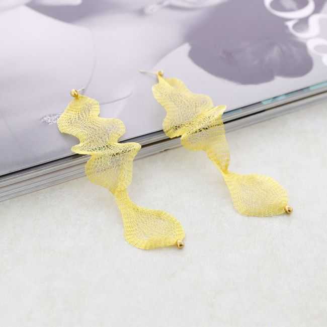 PENDIENTES COLGANTE MALLA
