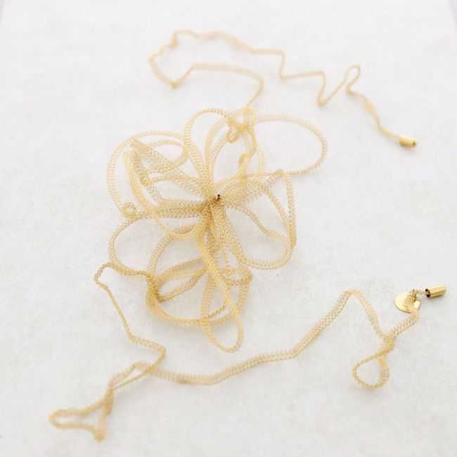 CHOKER FLOR MALLA