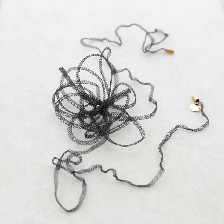 CHOKER FLOR MALLA