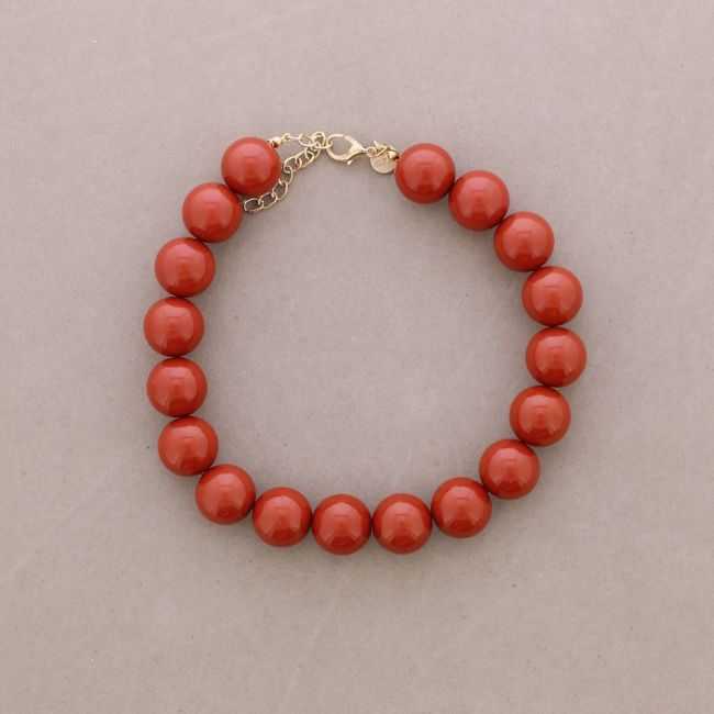 SHORT NECKLACE RESIN BEADS 20MM