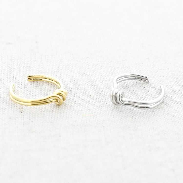 ANILLO ACERO NUDO 2