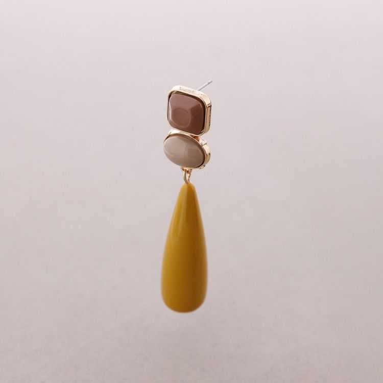 PENDIENTES COLGANTE GOTA RESINA