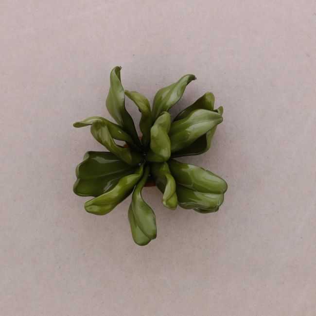 BROCHE FLOR RESINA