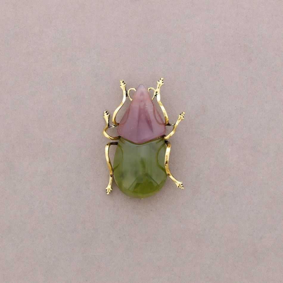 BROCHE INSECTO METAL RESINA