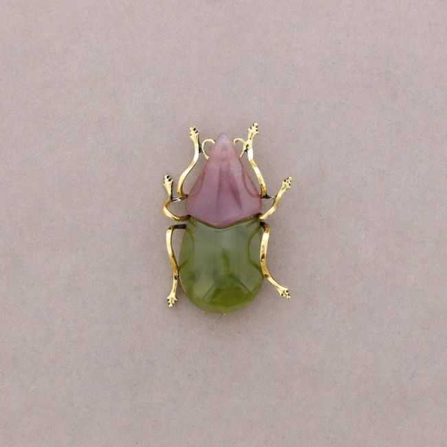 BROCHE INSECTO METAL RESINA
