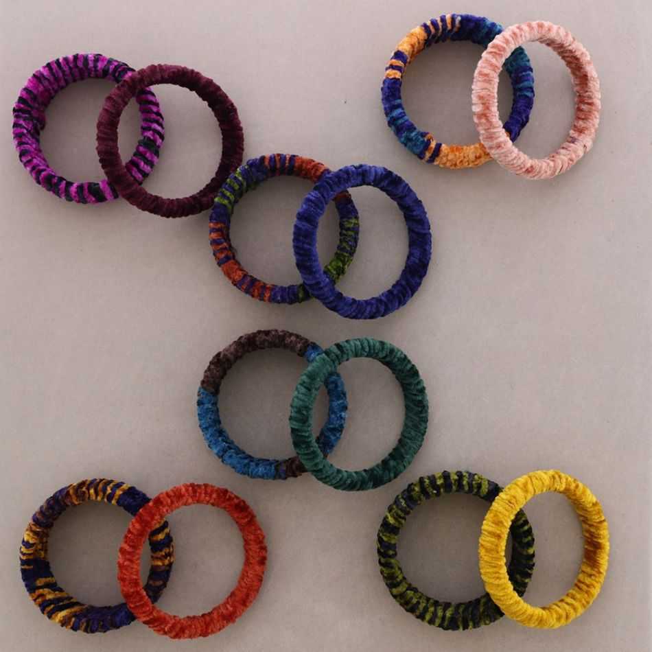 SET PULSERA TERCIOPELO FORRADA