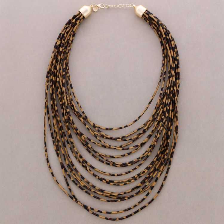 PRINTED MULTI-STRAP NECKLACE 2