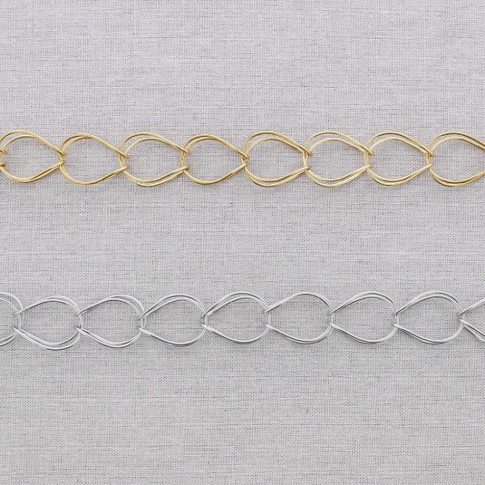 STEEL LINKS SHORT NECKLACE