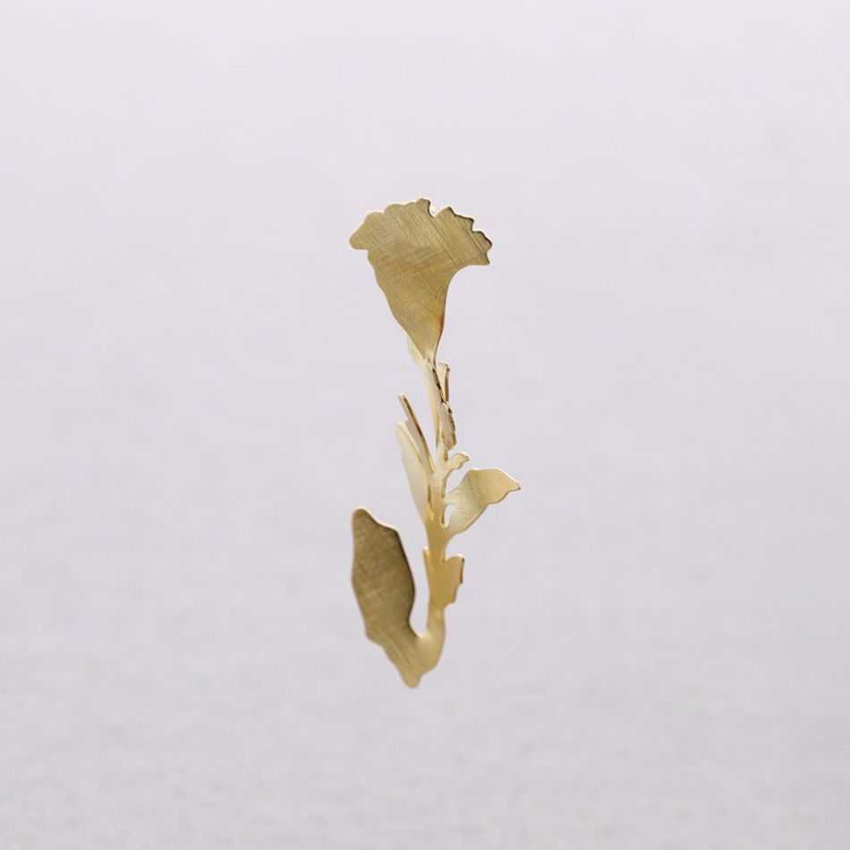 STEEL FLOWER EARRINGS
