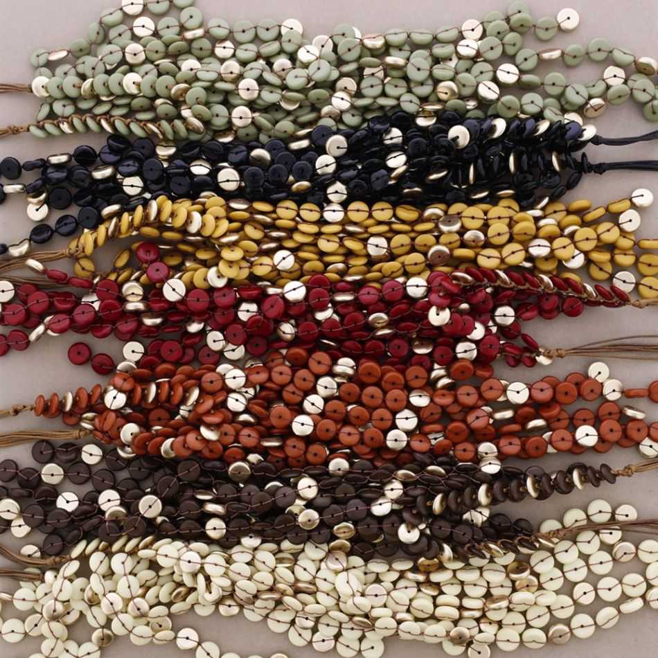 COLLAR BABERO CUENTAS RESINA