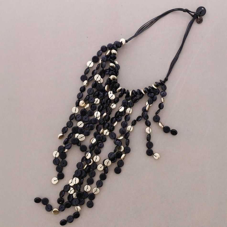 COLLAR BABERO CUENTAS RESINA