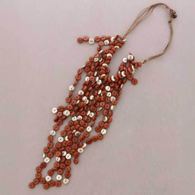 COLLAR BABERO CUENTAS RESINA