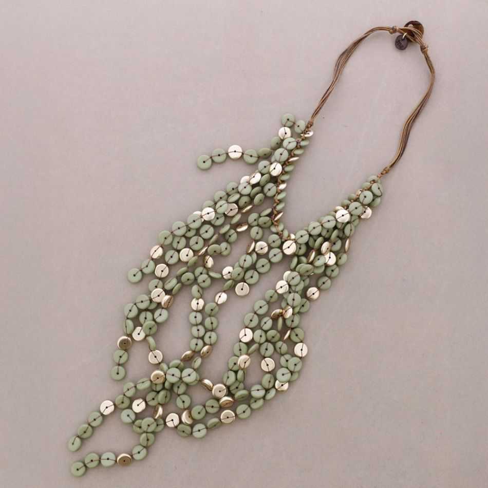 COLLAR BABERO CUENTAS RESINA