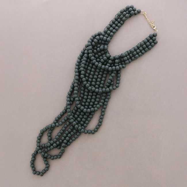 COLLAR BABERO BOLAS MADERA