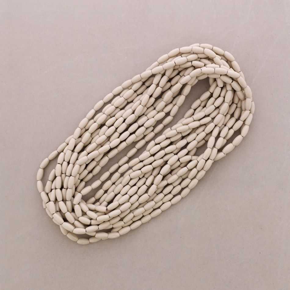 WOODEN MULTI-BEAD CHOKER