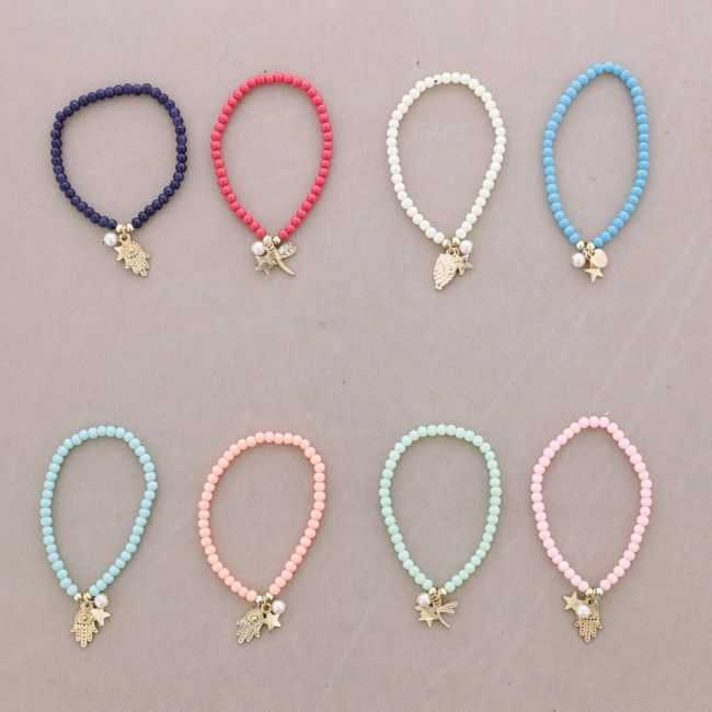 PULSERA CUENTAS METAL CUENTAS