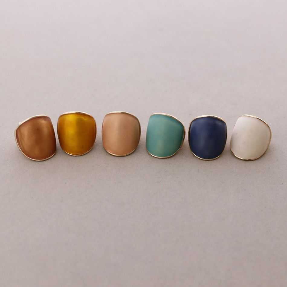 ANILLO METAL ESMALTE MATE