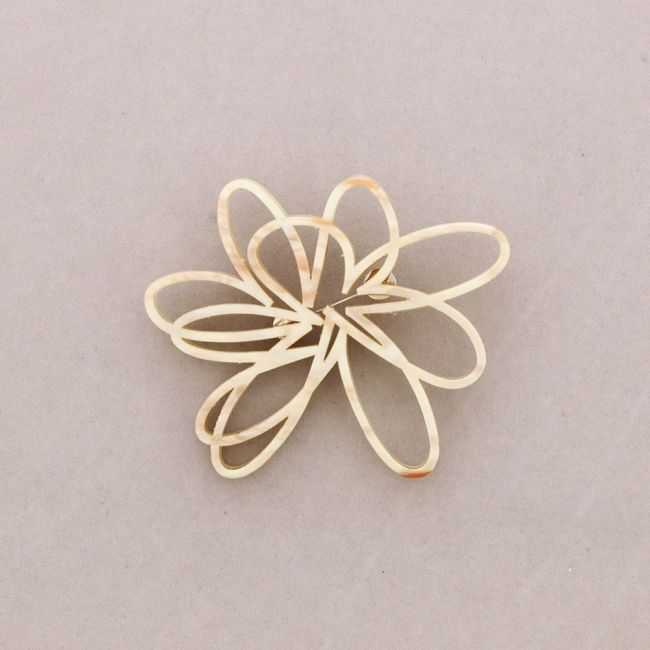 BROCHE FLOR CALADA