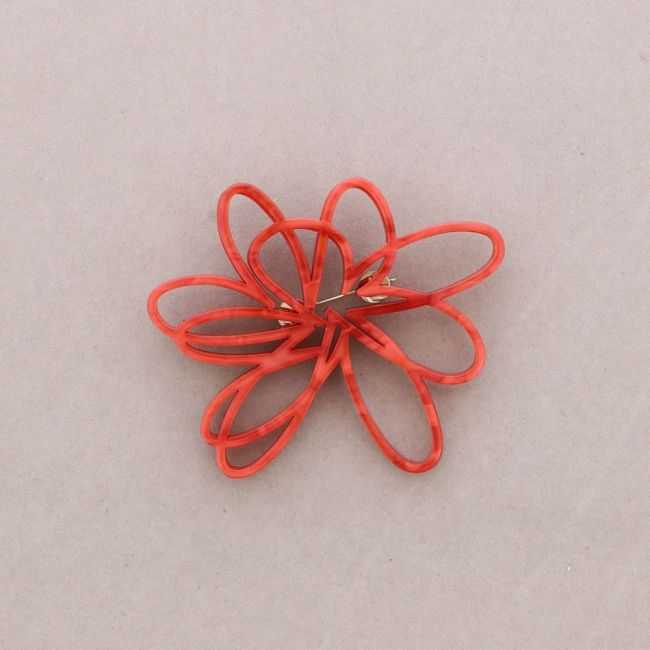 BROCHE FLOR CALADA