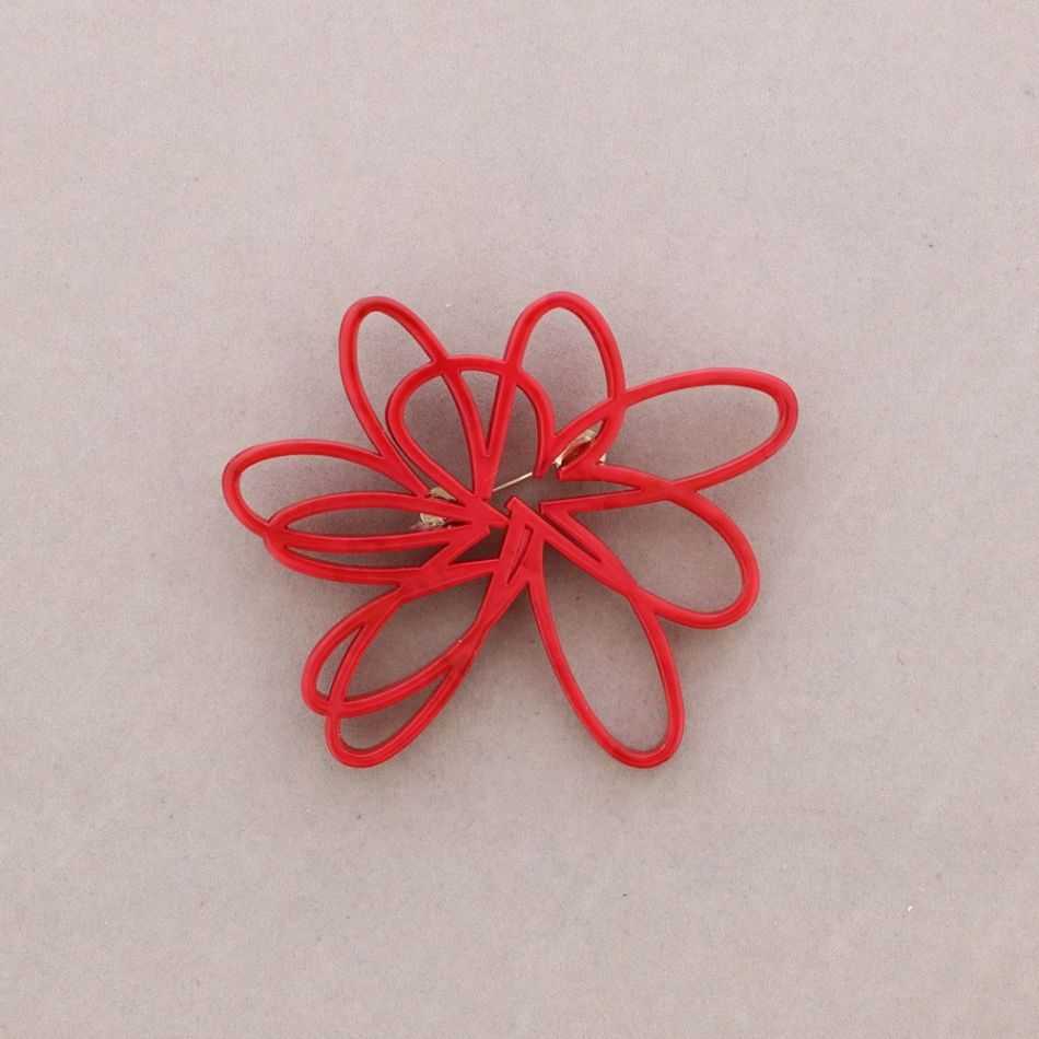 BROCHE FLOR CALADA