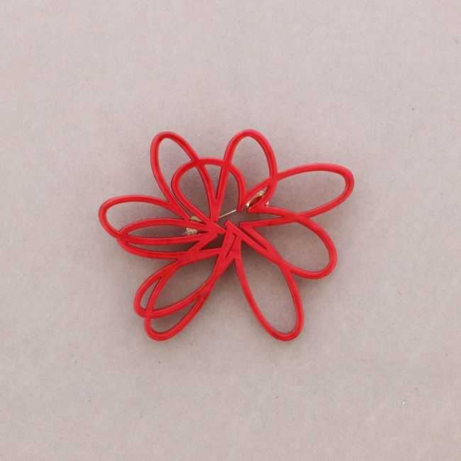 BROCHE FLOR CALADA