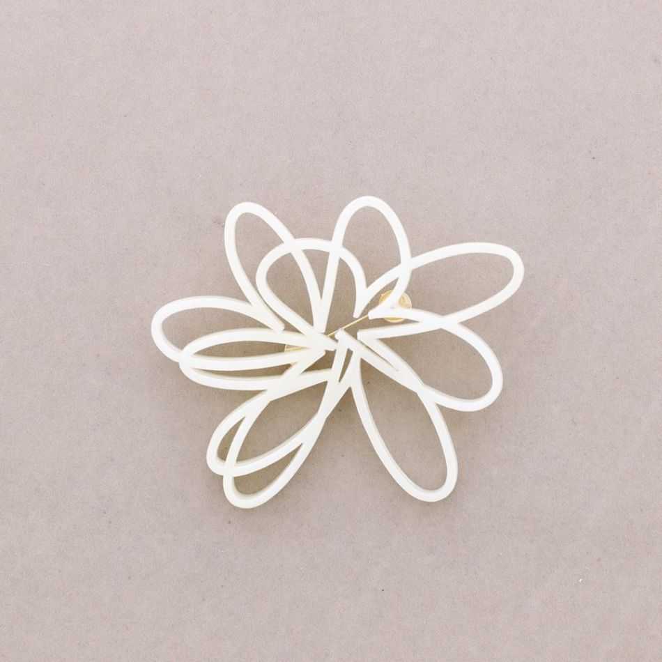 BROCHE FLOR CALADA