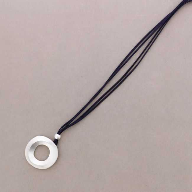COLLAR LARGO ANTELINA COLGANTE ANILLA ANCHA