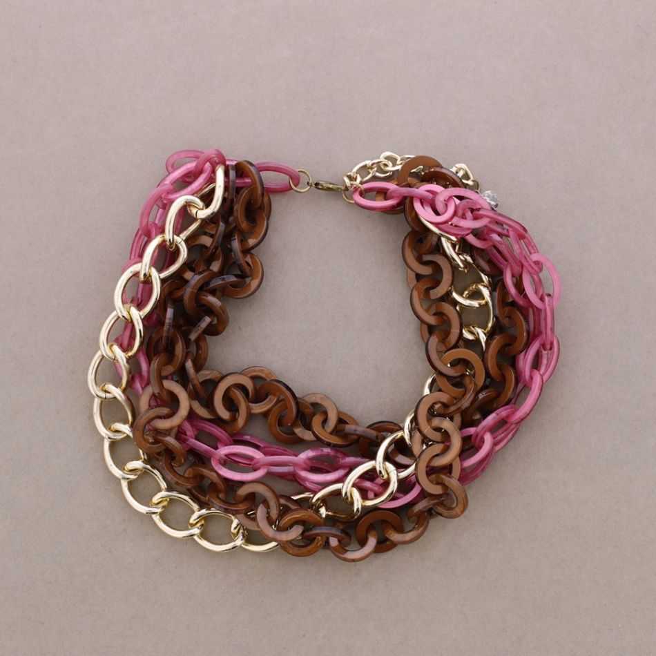 MULTI LINK SHORT NECKLACE