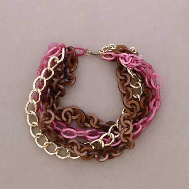 MULTI LINK SHORT NECKLACE