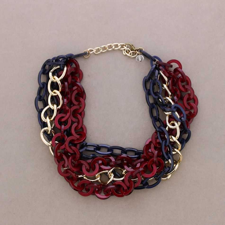 MULTI LINK SHORT NECKLACE