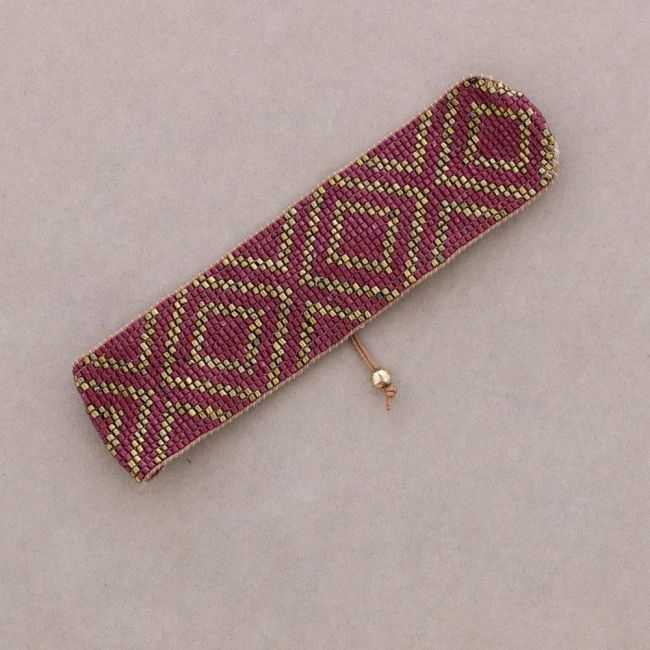 ETHNIC MACRAME BEAD BRACELET