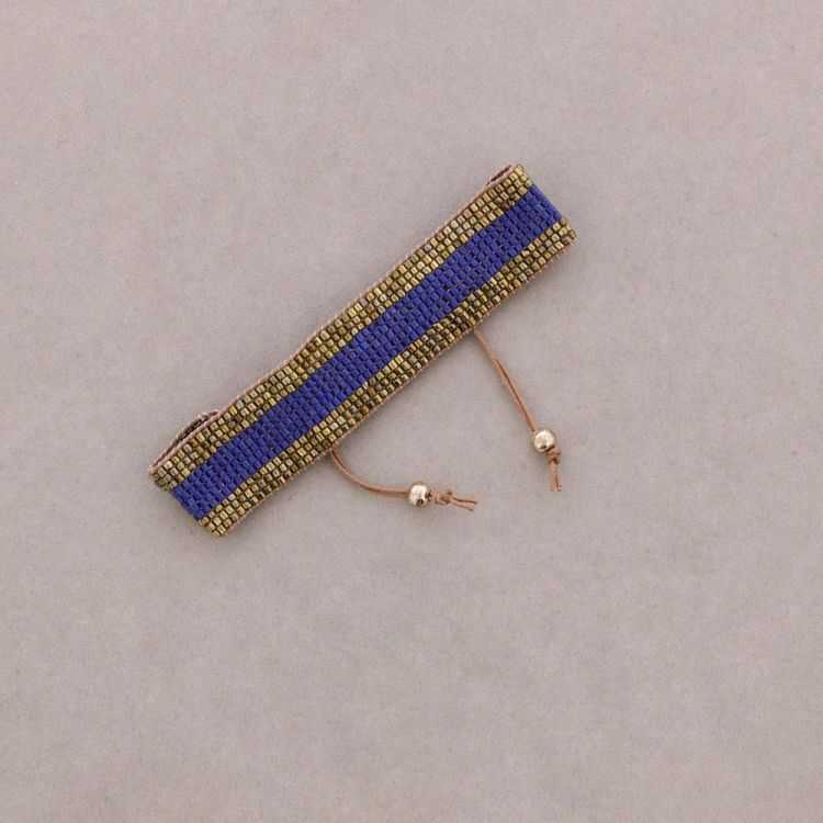 ETHNIC MACRAME BEAD BRACELET