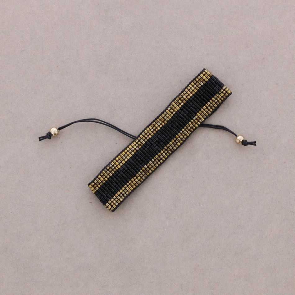 ETHNIC MACRAME BEAD BRACELET