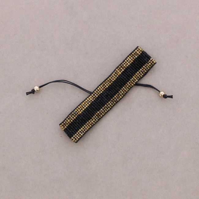 ETHNIC MACRAME BEAD BRACELET