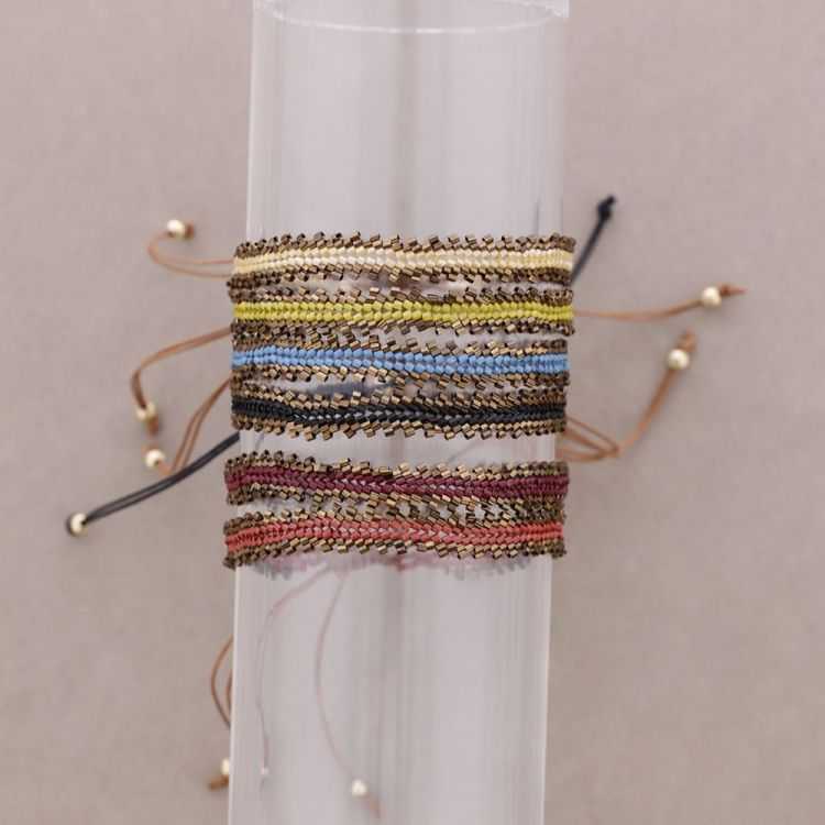 ETHNIC MACRAME BEAD BRACELET 2