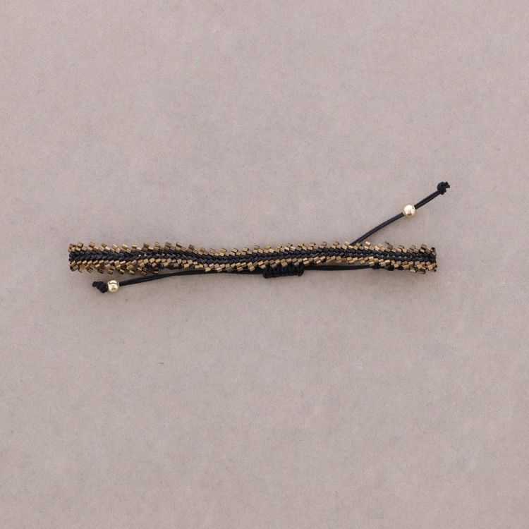 ETHNIC MACRAME BEAD BRACELET