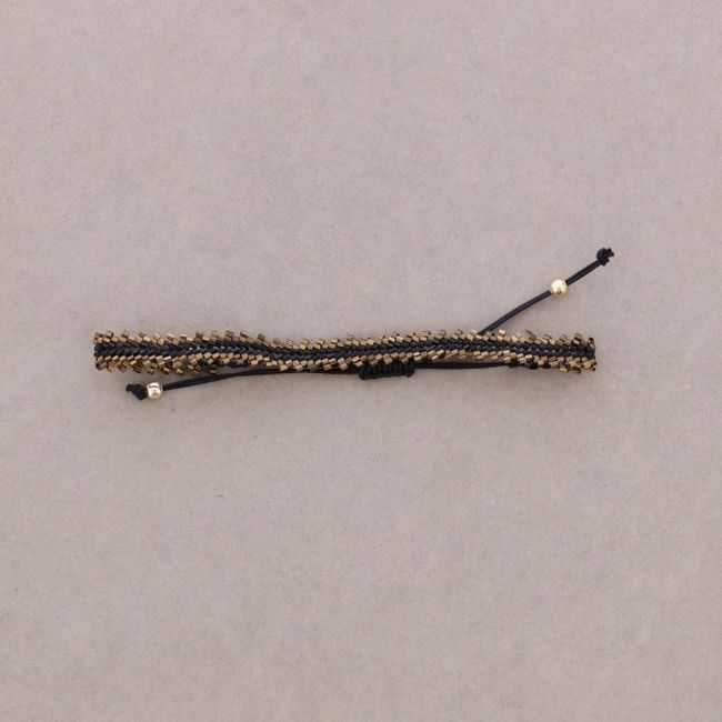 ETHNIC MACRAME BEAD BRACELET