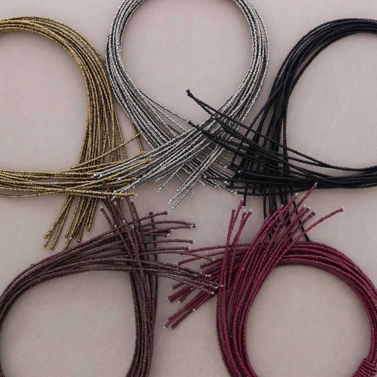 GARGANTILLA MULTI TIRAS ABALORIOS 2