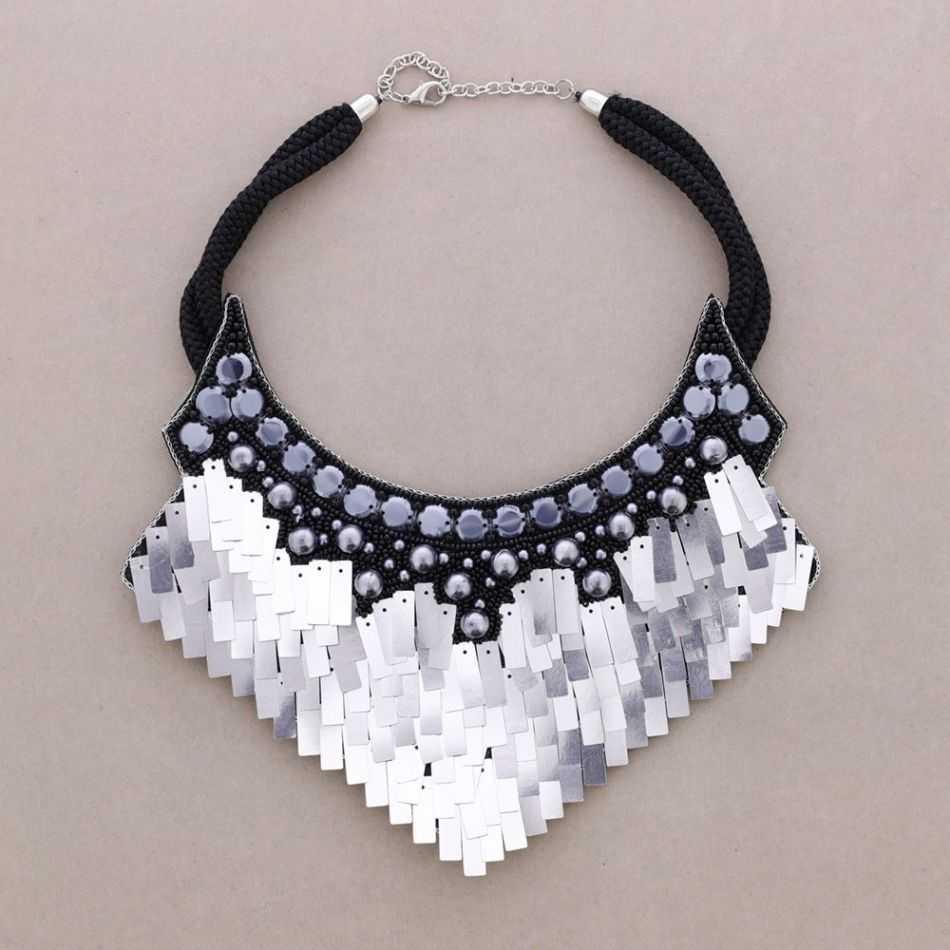 BEAD CHOKER SEQUINS
