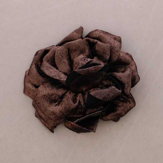 BROCHE FLOR TELA 15CM