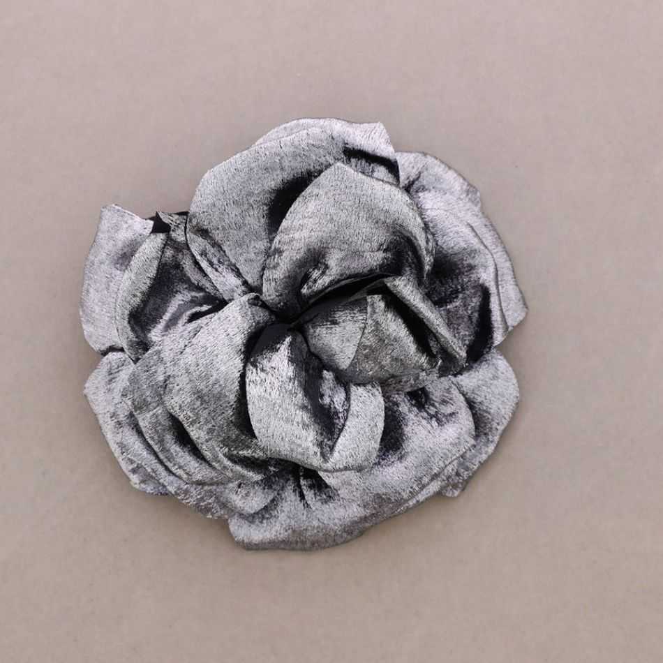BROCHE FLOR TELA 15CM