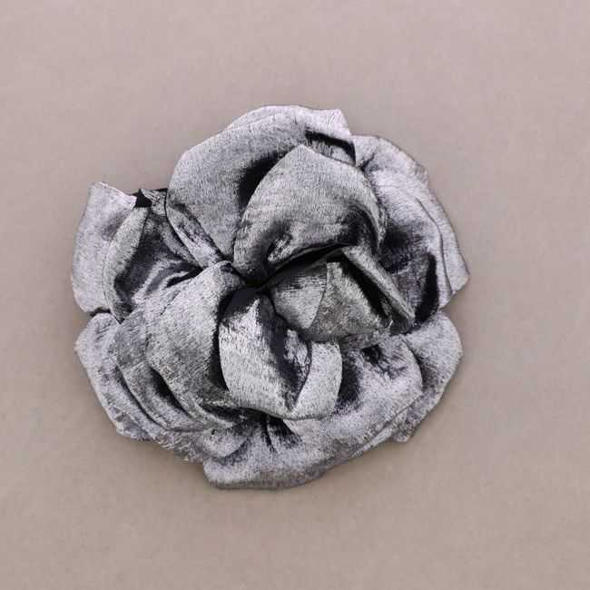BROCHE FLOR TELA 15CM