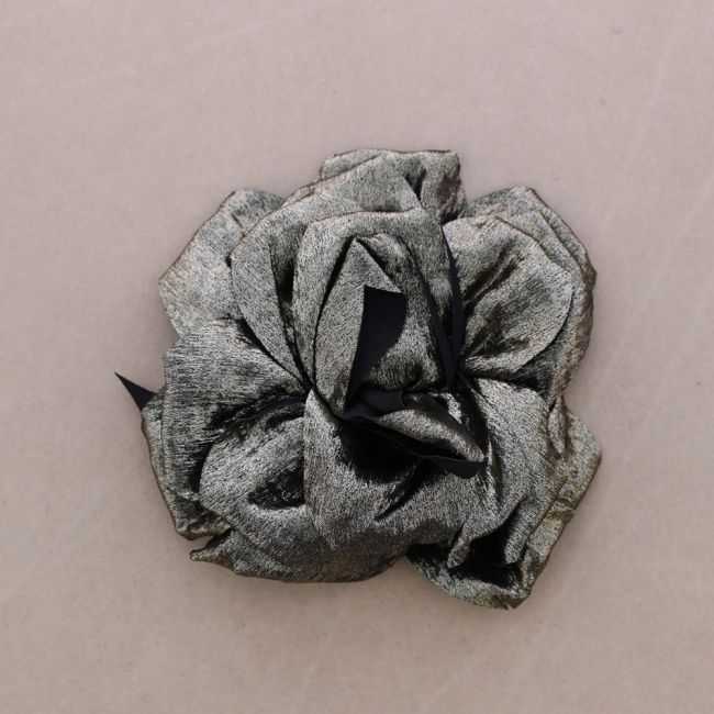 BROCHE FLOR TELA 15CM